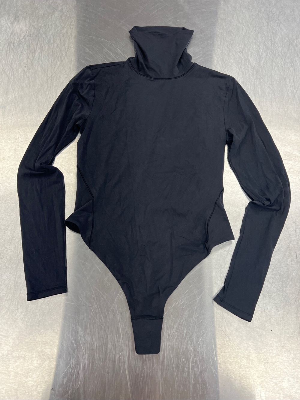 lululemon athletica Black Long-Sleeve Turtleneck One-Piece Bodysuit Women’s S